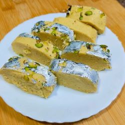 Bhune chane ki Barfi